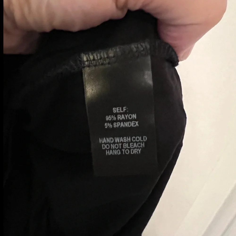 Lulus Women's Tupelo Honey Black Swing Jersey Mini Dress NWT XS #1516 - Picture 8 of 9